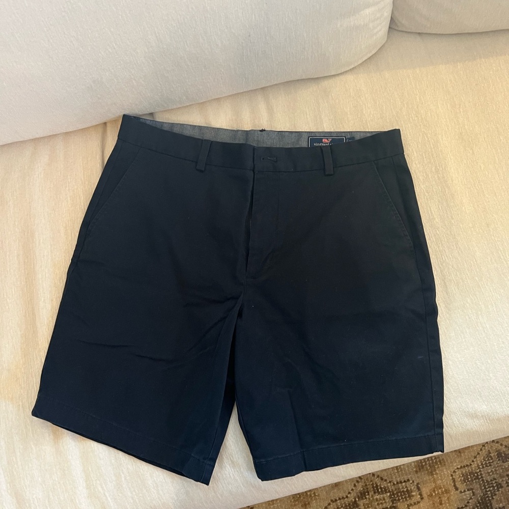 Vineyard Vines Blue Flat Front Tailored Shorts